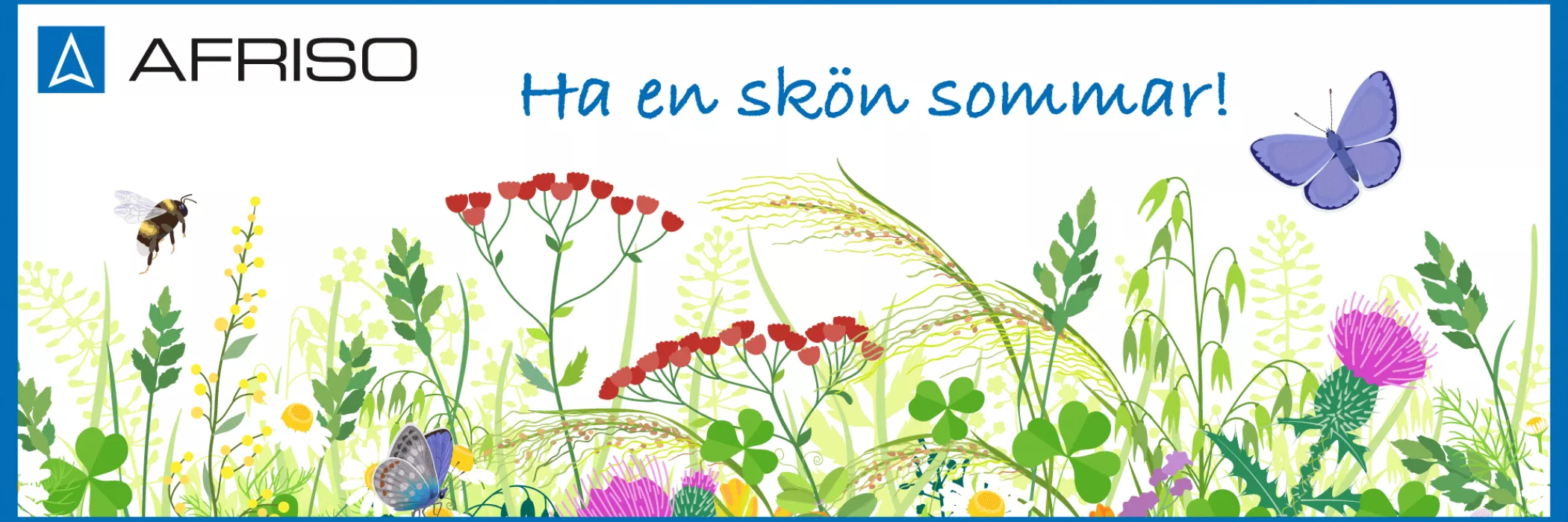 Ha en skön sommar önskar Afriso